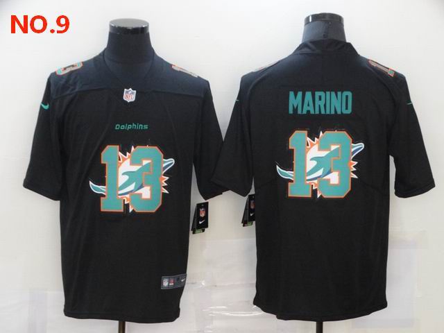 Men's Miami Dolphins 13 Dan Marino Jersey NO.9;